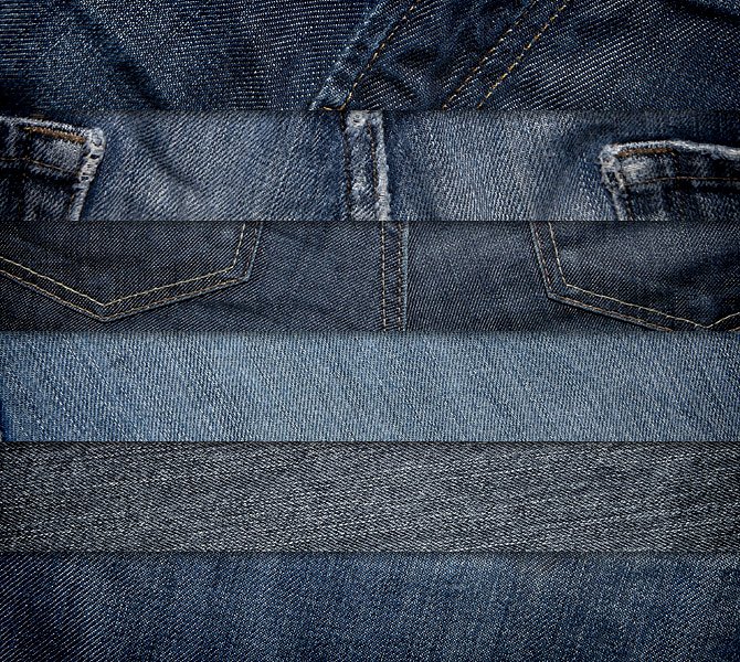 牛仔布纹理包 denim textures pack 1